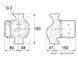 Насос циркуляционный Grundfos UPS 32-100 180 95906500 фото 3