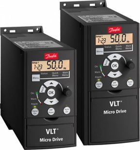 Частотные преобразователи Danfoss VLT Micro Drive FC 51 380,2.2kW 132F0022 фото