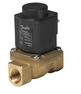 Supapă electromagnetică, EV225B, funcție: NC, G, 1/2, PTFE, Tensiune de alimentare [V] DC: 24 032U380502 foto
