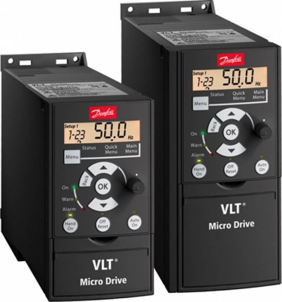 Частотные преобразователи Danfoss VLT Micro Drive FC 51 380v,1.5kW 132F0020 фото