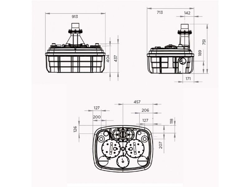 Канализационная насосная станция SFA SANICUBIC 2 XL CUBIC2XLWX фото