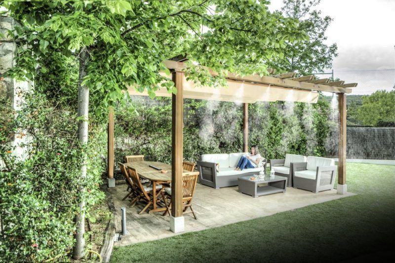 Nebulizator FOGGY GARDEN pentru sisteme ceață artificială,18 duze 45F-0013 foto