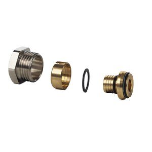 Fitinguri de compresie pentru tuburi Alupex, G 1/2" A, 16x2, placat cu nichel 013G4176 foto