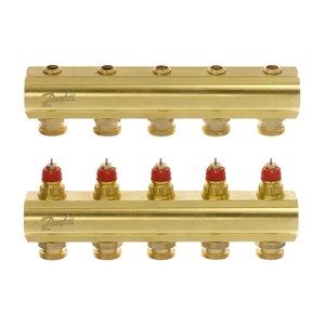 DANFOSS FHF Коллекторы 5+5 | без расходомеров 088U0505 фото